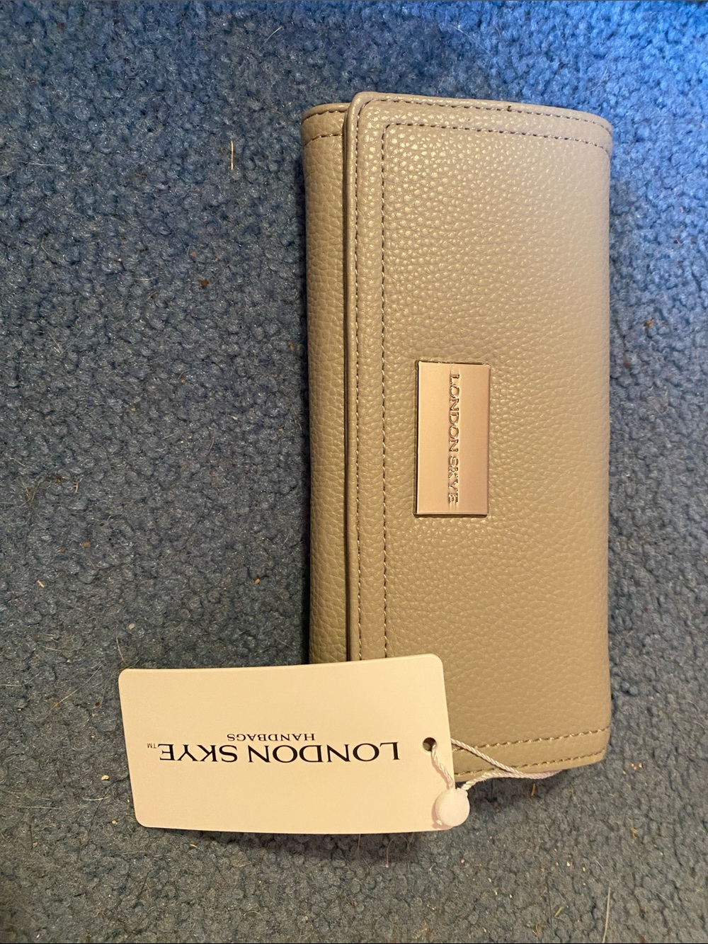 Taupe Women's Trifold Wallet